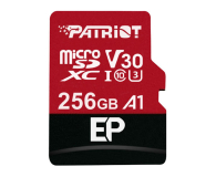 Patriot 256GB EP microSDXC 100/80MB (odczyt/zapis) - 485621 - zdjęcie 1
